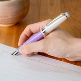 【限定商品】セーラー万年筆 世界のティータイム スリム万年筆 茶の湯 煉切 中細（MF）11-2054-350 中字（M）11-2054-450 世界のTea time