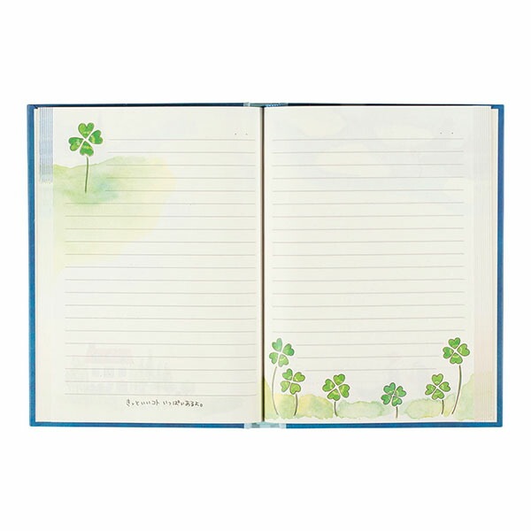 ミドリ日記　流れ星柄