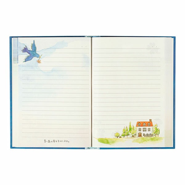 ミドリ日記　流れ星柄