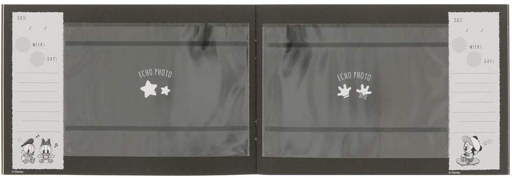 エコー写真の収納にサンスター文具エコー写真アルバム＆mom ＤＣ　ベビーミッキー＆フレンズS2167840母子手帳ケースに入ります