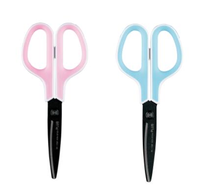 プラス はさみ フィットカーブフッ素コート SC-175SF