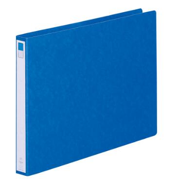 リヒトラブ リングファイル＜ツイストリング＞ F-835UN A3ヨコ型サイズ 200枚収納 片手で開けるツイストリング プレスボード素材のリングファイル