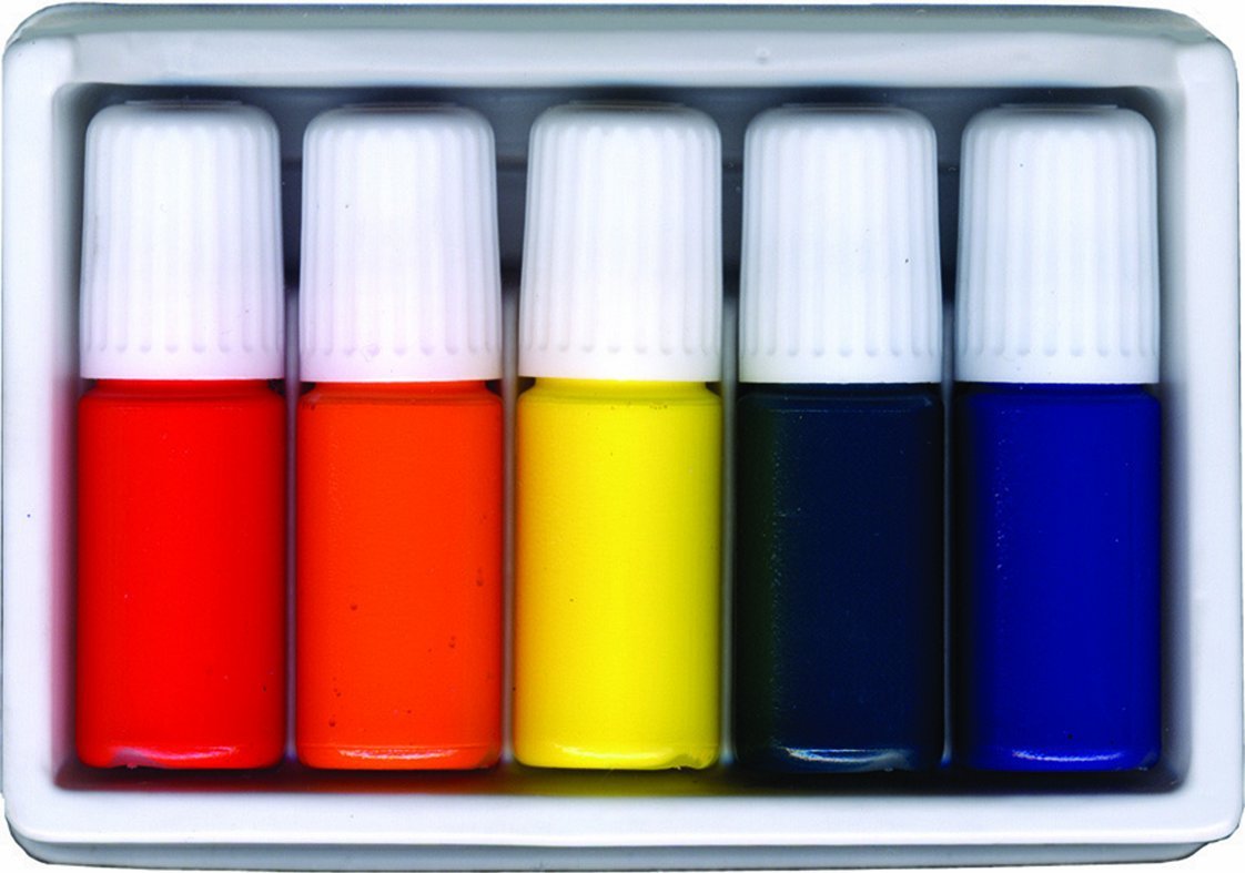 墨運堂彩液 マーブリング5色セット