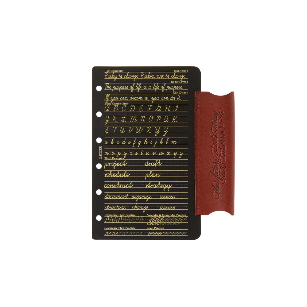 【数量限定】 PLOTTER プロッター ノックス　レザーバインダーCoc コッチ　リスシオ リミテッドBOX　レッドブラウン　プロッター　ミニ　mini　89993374