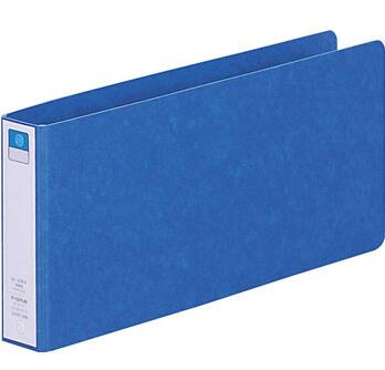 リヒトラブ リングファイル＜ツイストリング＞ F-1227UN 5×11ヨコ型統一伝票用サイズ　200枚収納 片手で開けるツイストリング プレスボード素材のリングファイル