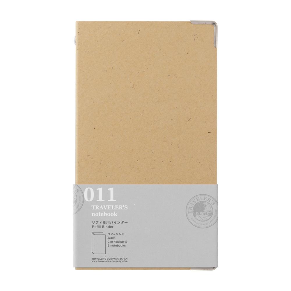 【トラベラーズノート】デザインフィル リフィル用バインダー 011 Refill Binder 1430006 レギュラーサイズ