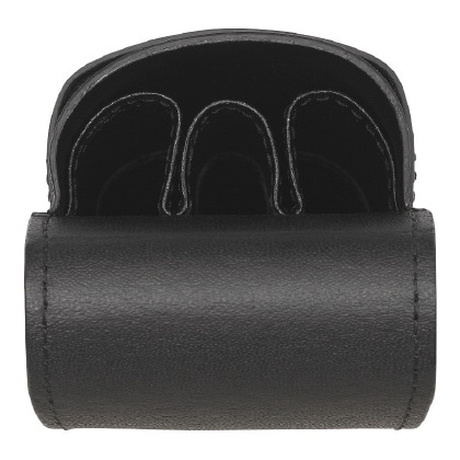 パイロット シース 3本差 ブラック LSF02-500-B 革製 ペンケース