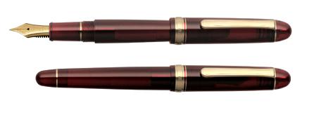 【2年たっても乾かない】 プラチナ万年筆 万年筆 #3776CENTURY（センチュリー） ブルゴーニュ PNB-15000#71