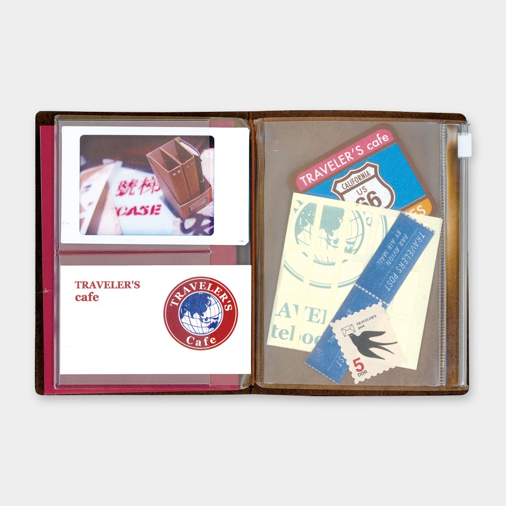 【トラベラーズノート】デザインフィル ジッパーケース 004 Zipper Case 14316006 パスポートサイズ