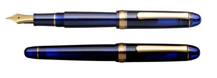 【2年たっても乾かない】 プラチナ万年筆 万年筆 #3776CENTURY（センチュリー） シャルトルブルー PNB-15000#51