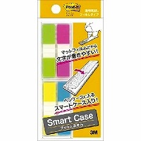 ポストイットジョーブ スマートケース透明見出し混色4色