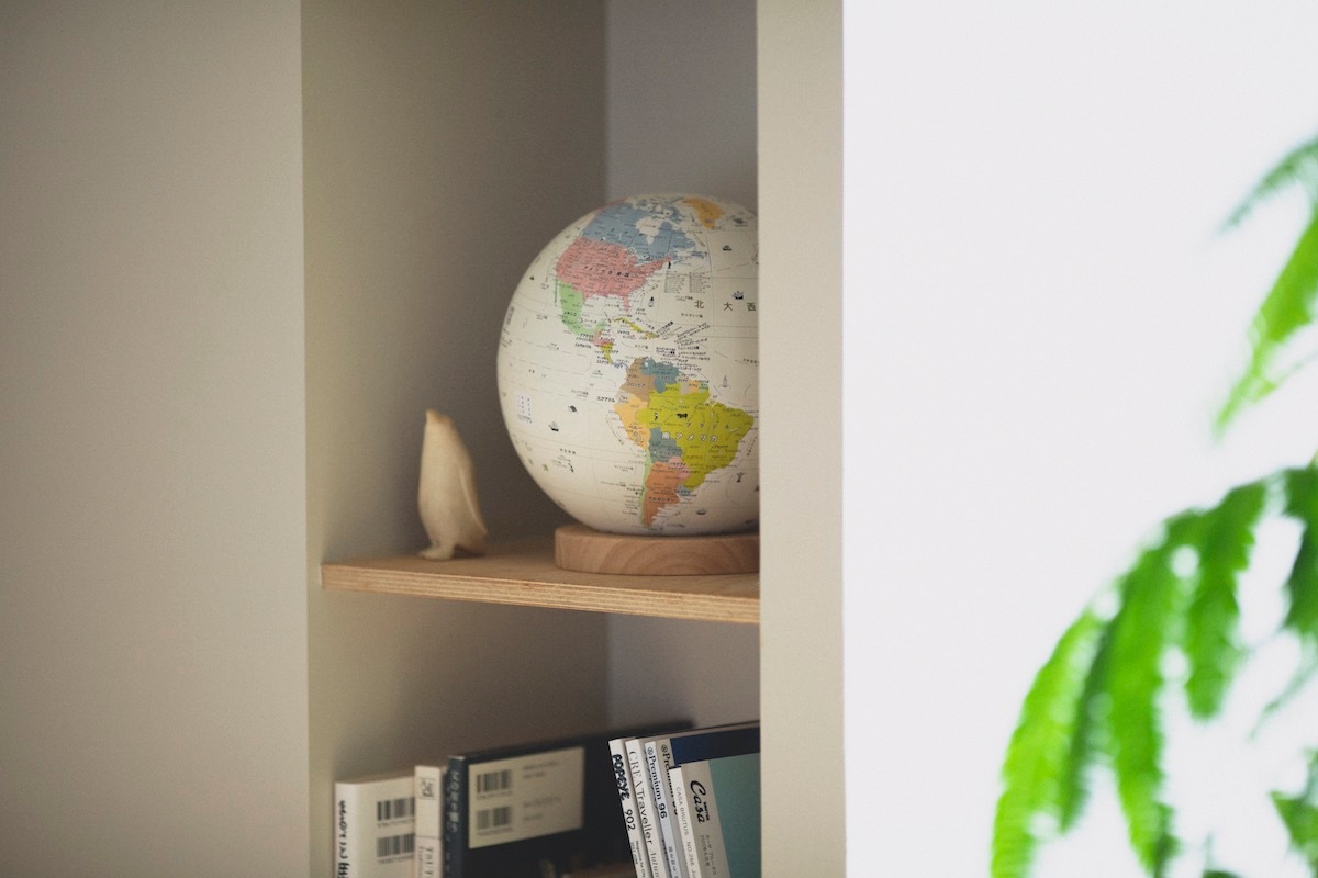 アプリで「世界」がとびだすほぼ日ほぼ日のアースボール ジャーニーAR技術 地球儀本格地球儀モデル