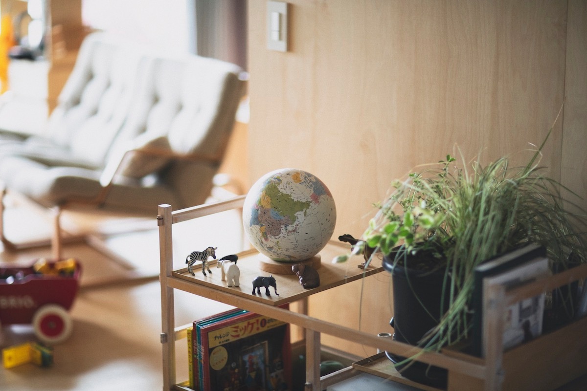 アプリで「世界」がとびだすほぼ日ほぼ日のアースボール ジャーニーAR技術 地球儀本格地球儀モデル