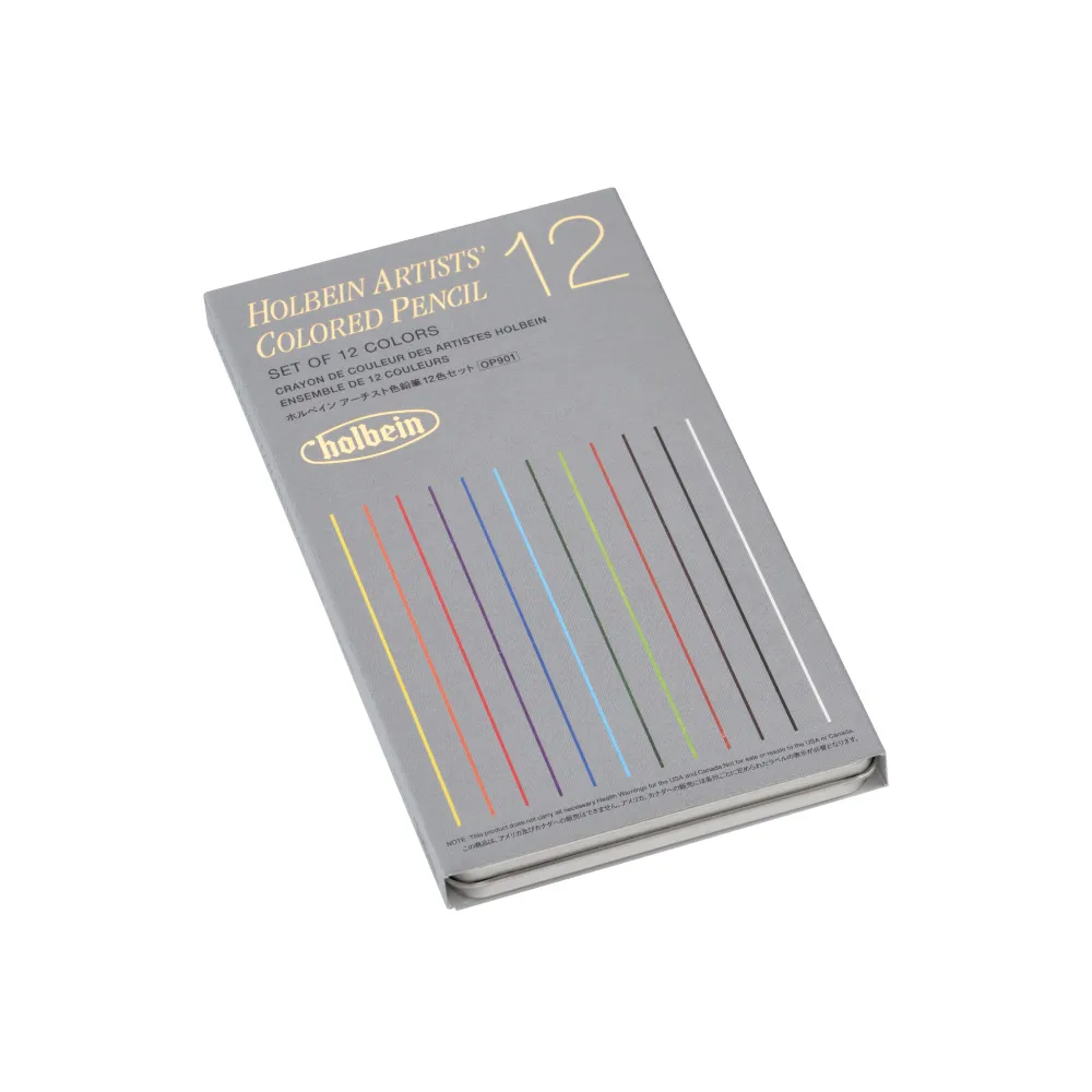 ホルベイン アーチスト色鉛筆 OP901 ベーシックカラー 12色セット