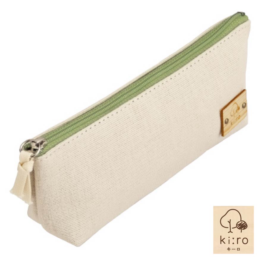 【木から生まれ、森を育てるペンケース】 パイロット Ki：ro（キーロ）ポーチタイプ PCK221-19 ペンケース 【間伐材を使用したペンケース】