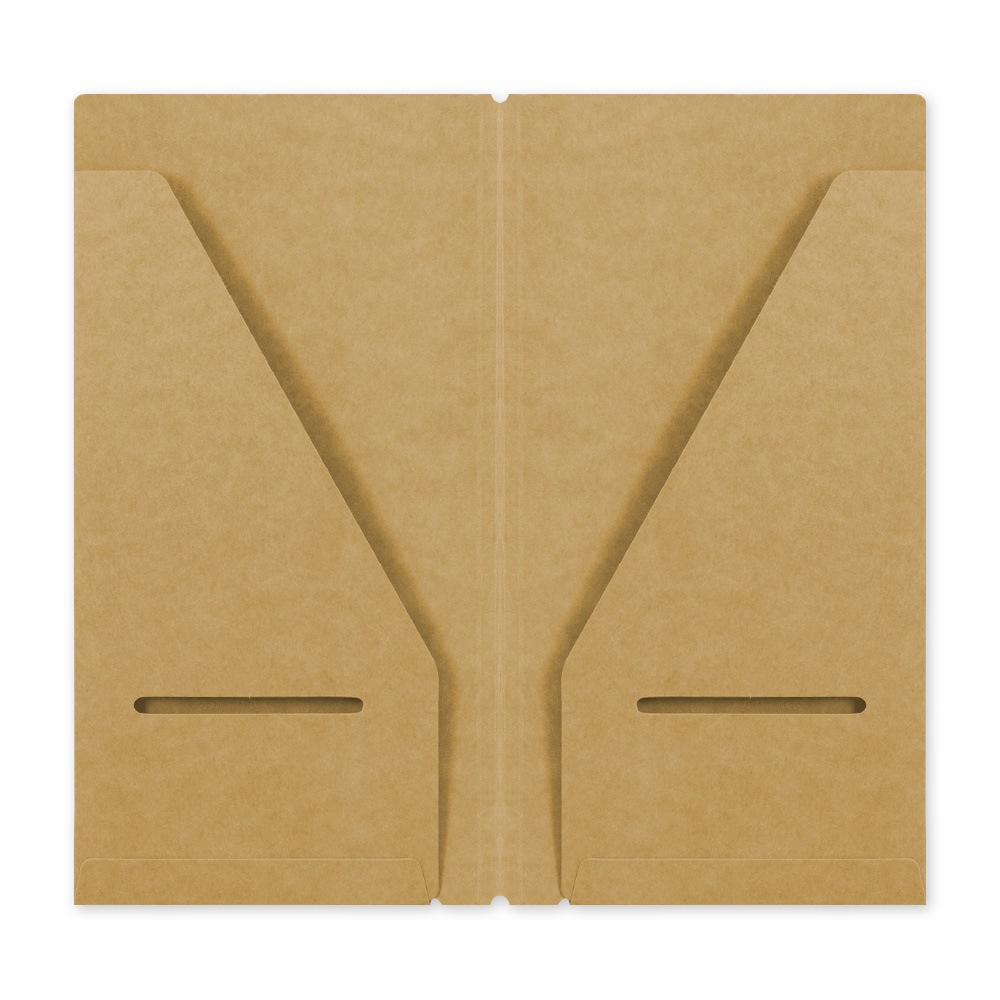 【トラベラーズノート】デザインフィル クラフトファイル 020 Kraft Paper Folder 14332006 レギュラーサイズ