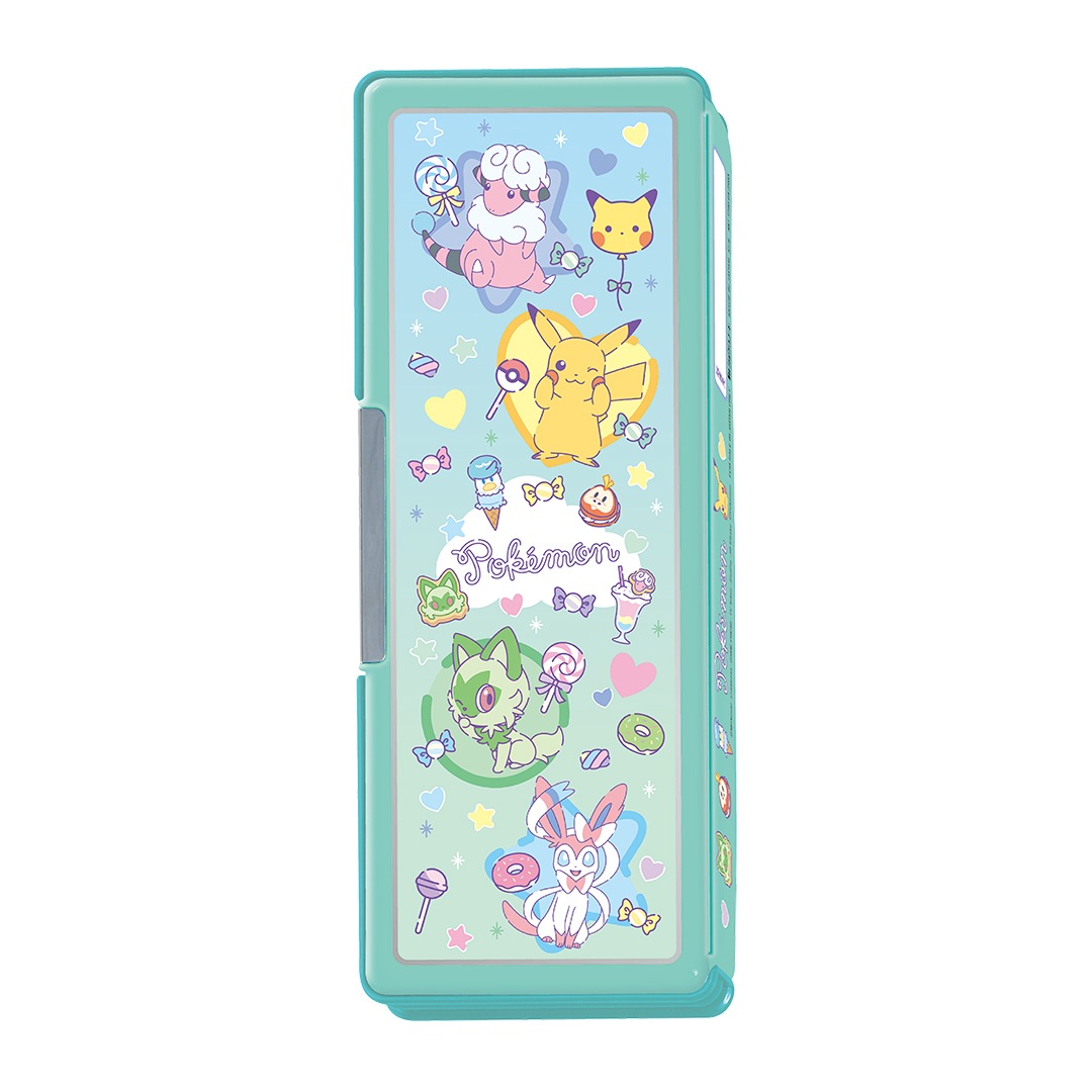 ショウワノート　2026わくわく新入学シリーズ　ホログラムふでばこ　ポケットモンスターファンシータイム　 487729004