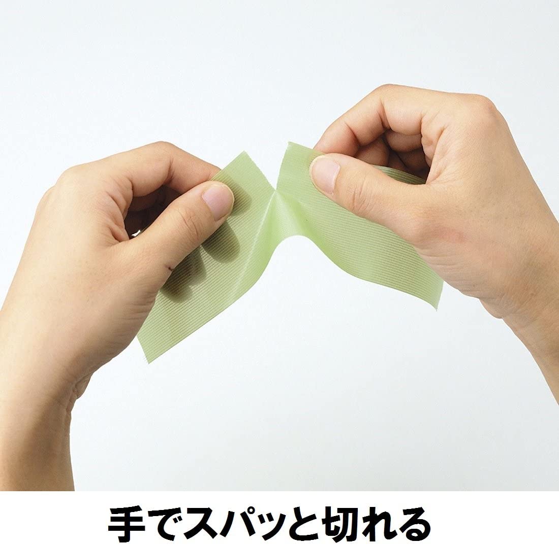 台風対策にニチバンフィルムクロステープ 養生用184-50養生テープ窓ガラスの飛散予防に