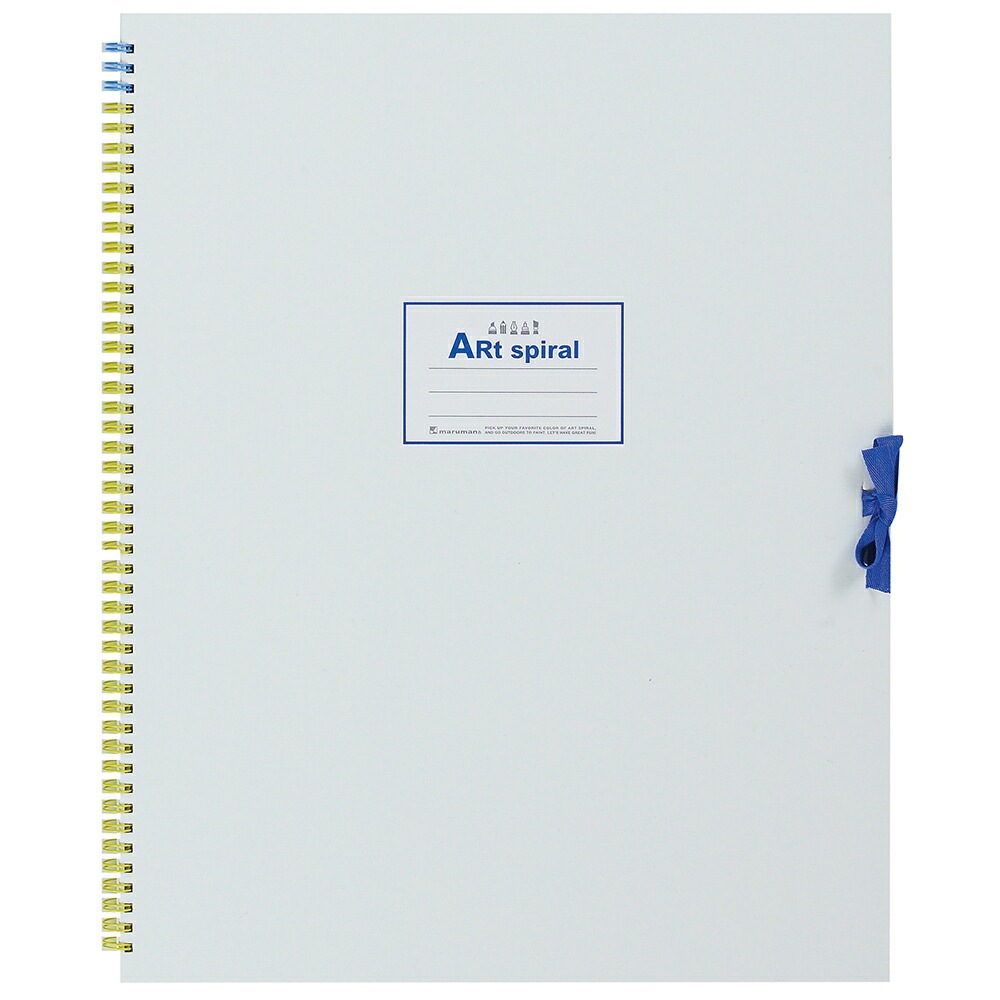 マルマン スケッチブック アートスパイラル　F6 S316-06　ホワイト