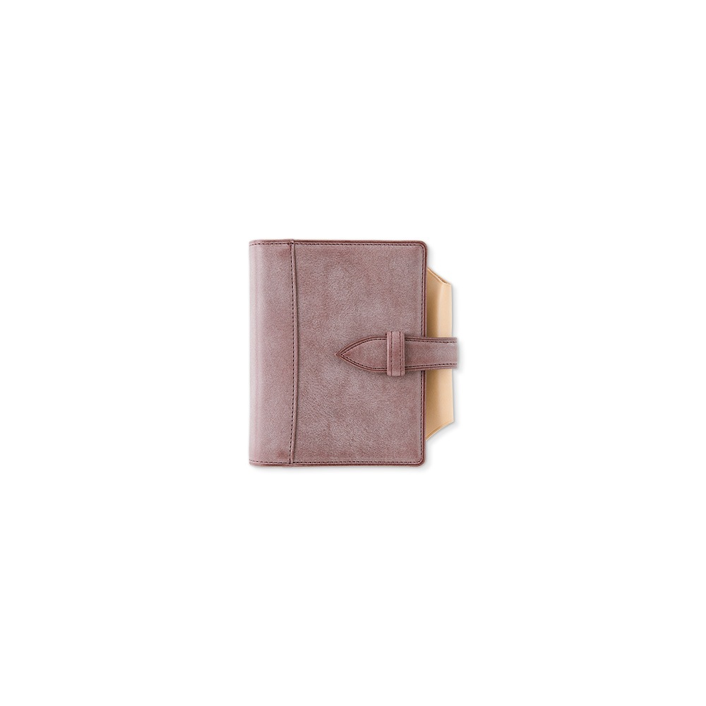 【数量限定】 KNOX ノックス 「N/PEARCE」 エヌピアス すもも×ナチュラル  期間限定色「すもも」 システム手帳　ミニサイズ  89993369