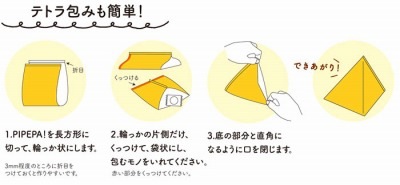 簡単ラッピングサンスター文具PIPEPA　ピペパ　うさぎS2274094魔法のラッピングペーパー