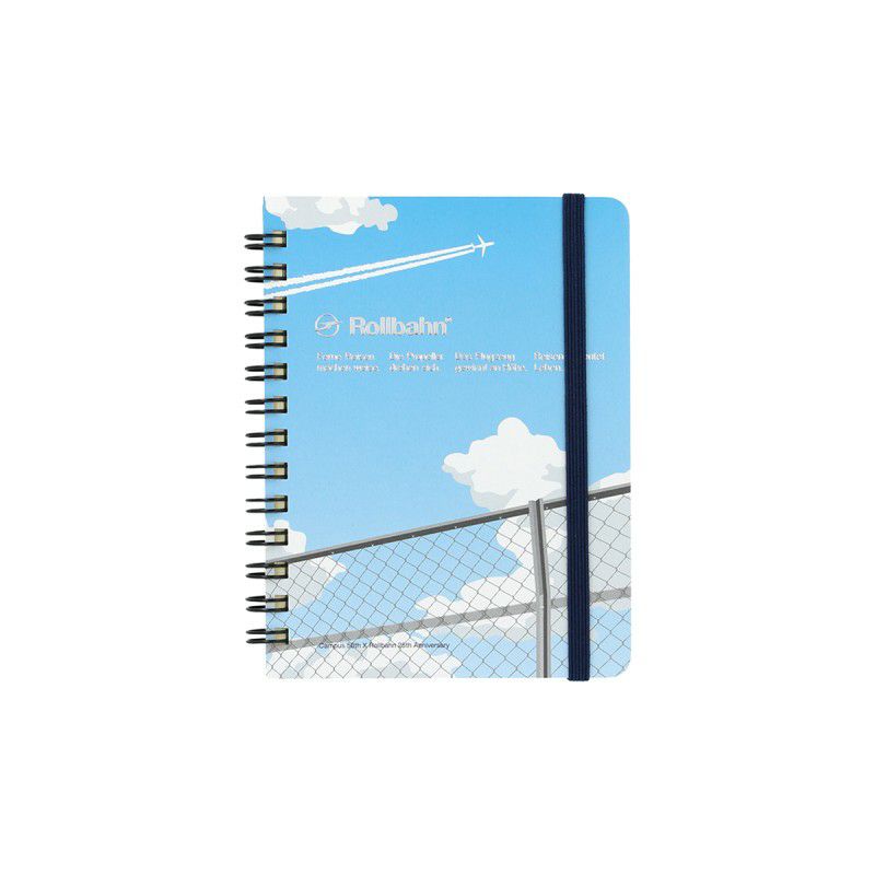 【キャンパス × ロルバーン コラボ】 デルフォニクス ロルバーン Campus×Rollbahn ロルバーンポケット付きメモ M 02T5-8003 メモ 【数量限定】