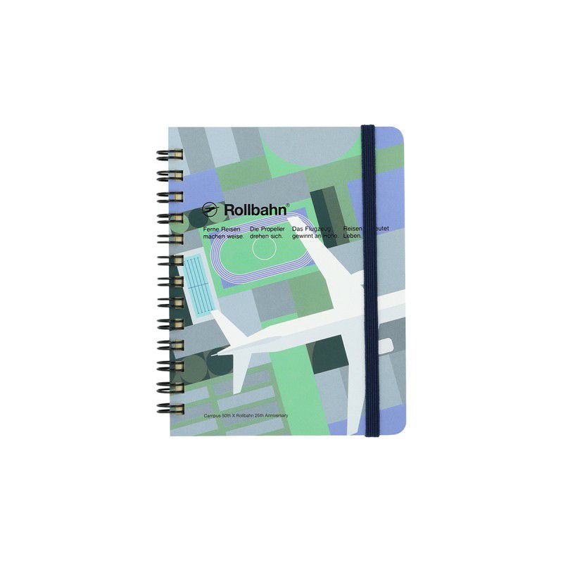 【キャンパス × ロルバーン コラボ】 デルフォニクス ロルバーン Campus×Rollbahn ロルバーンポケット付きメモ M 02T5-8003 メモ 【数量限定】