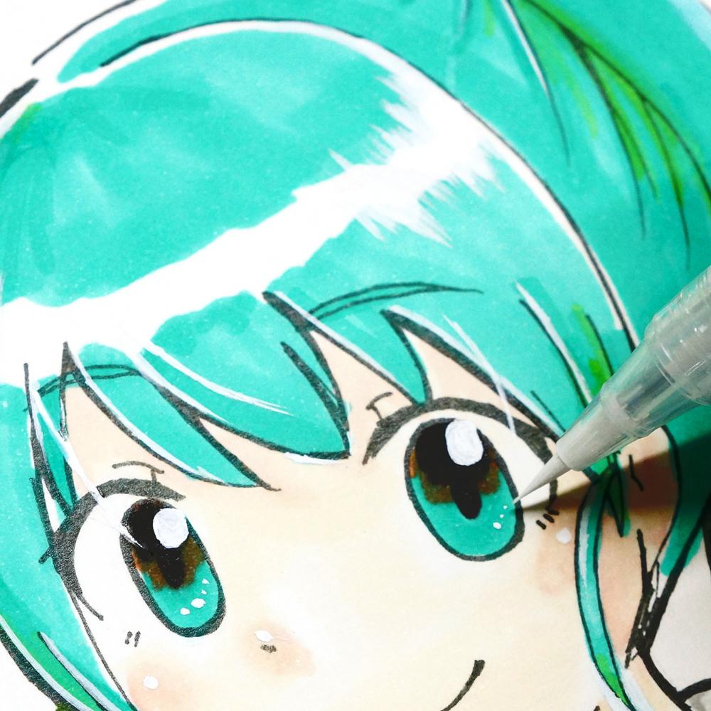 呉竹ZIG CARTOONIST白筆ぺん 超極細