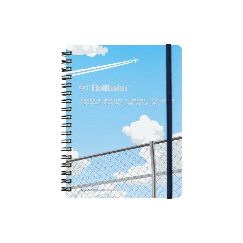 【キャンパス × ロルバーン コラボ】 デルフォニクス ロルバーン Campus×Rollbahn ロルバーンポケット付きメモ L 02T5-8004 メモ 【数量限定】