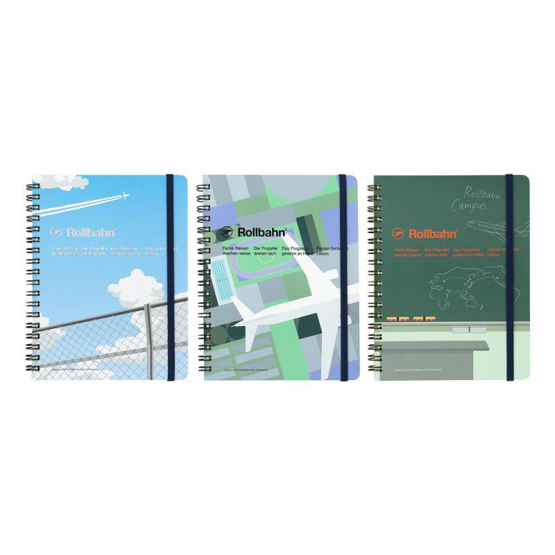 【キャンパス × ロルバーン コラボ】 デルフォニクス ロルバーン Campus×Rollbahn ロルバーンポケット付きメモ L 02T5-8004 メモ 【数量限定】