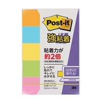 ポストイット強粘着見出しネオンカラー混色5色