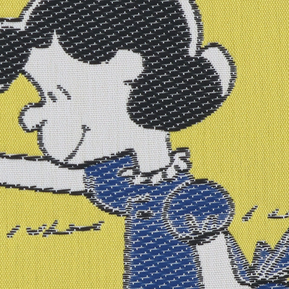 handmade☆がまぐちポーチ (スヌーピー ・COLORS・navy)