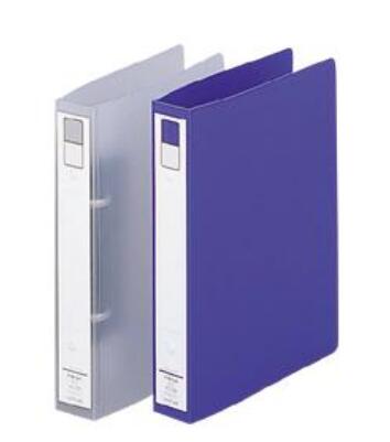 リヒトラブ リングファイル＜カドロック＆ツイストリング＞ F-881U A5サイズタテ型　200枚収納 片手で開けるツイストリング