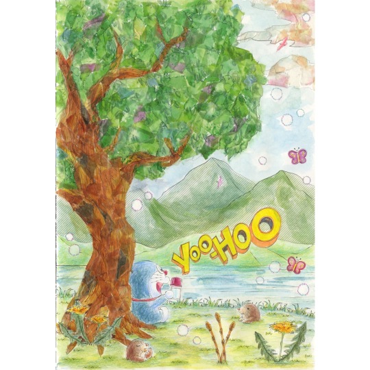 【塗り絵セレクション】ショウワノート 塗り絵セレクション ドラえもん【大人の塗り絵にも】