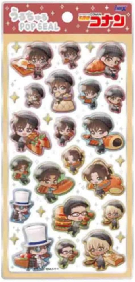 【大人気シールが限定入荷】 クラックス 名探偵コナン うるちゅる POP SEAL うるちゅる ポップ シール きゃらペコベーカリー 136995 【数量限定】