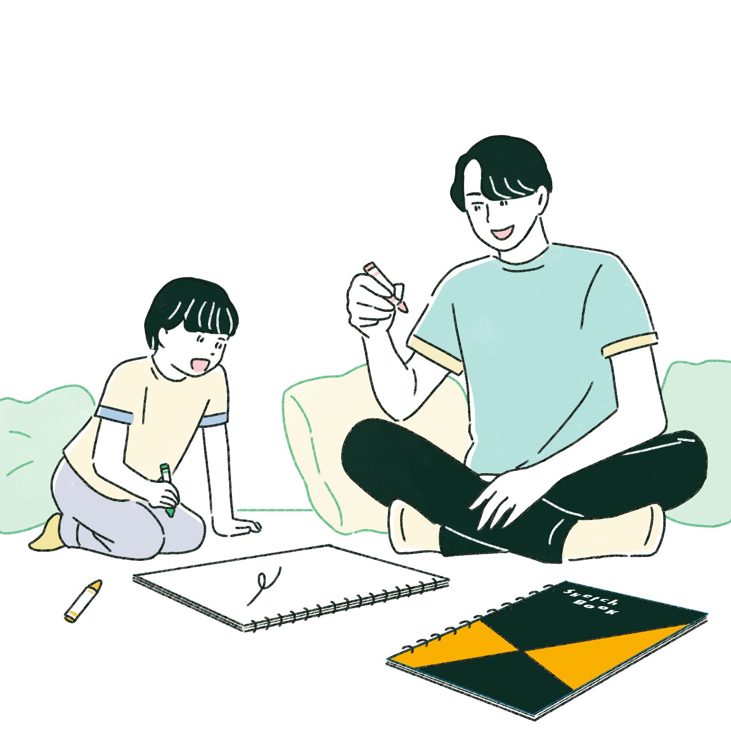 【子供のお絵かきにも最適！】マルマン 図案スケッチパッド <A4> S252