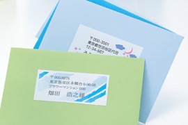 【はがしやすい加工】 エーワン プリンタ用紙ラベル 72212 12面付き ホワイト　マット紙