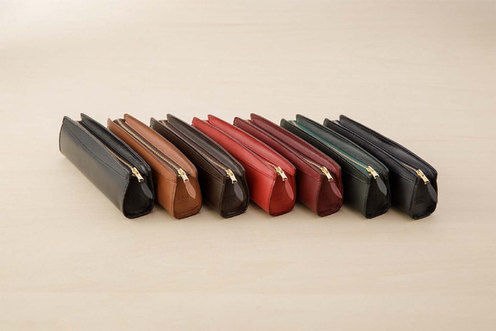 デザインフィルノックス　本革製レザー筆入れ　お祝いやプレゼントに　ピアスペンケースMサイズ　236017 