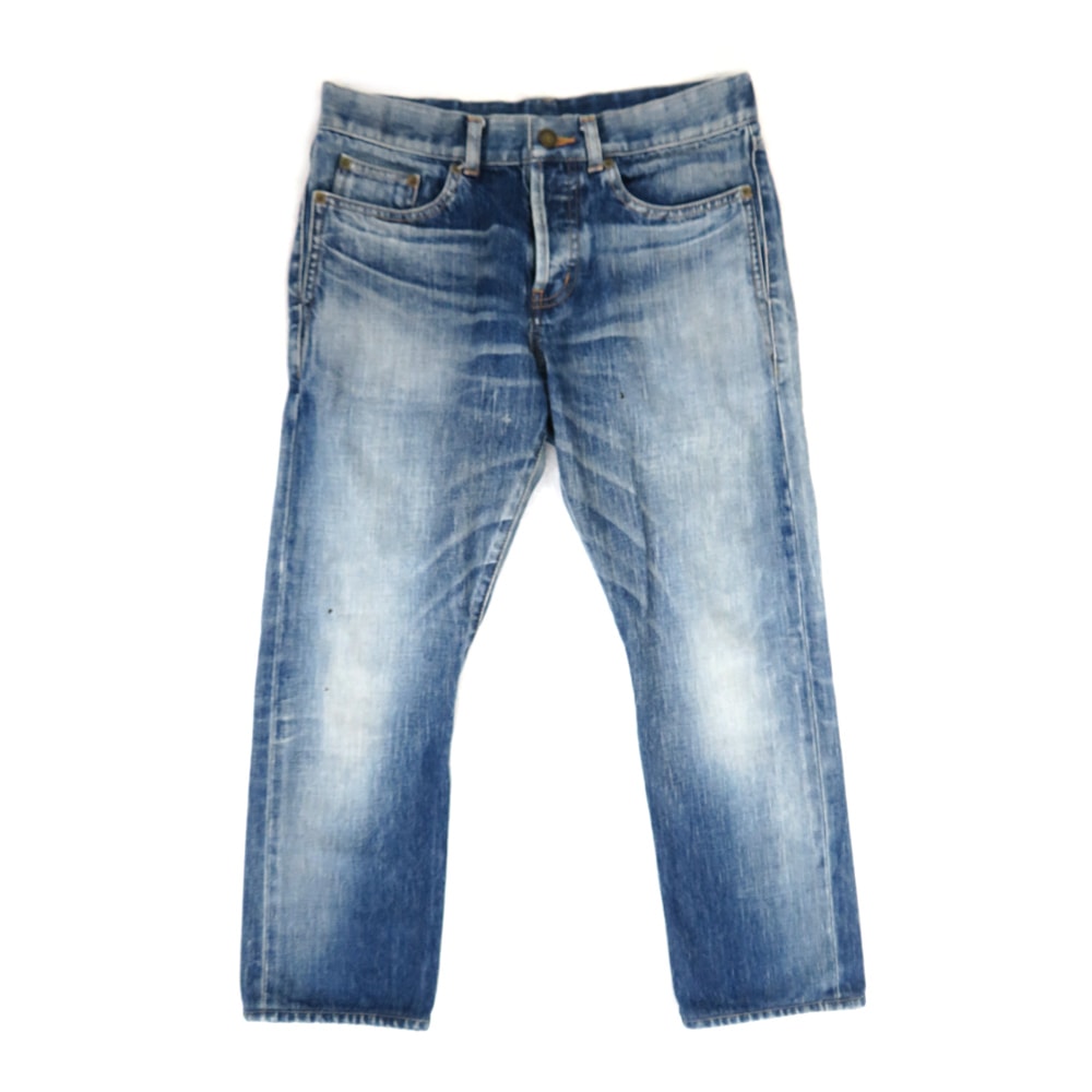 SAINT LAURENT デニム 28 SAINT LAURENT PARIS（サンローランパリ）デニムパンツ 黒