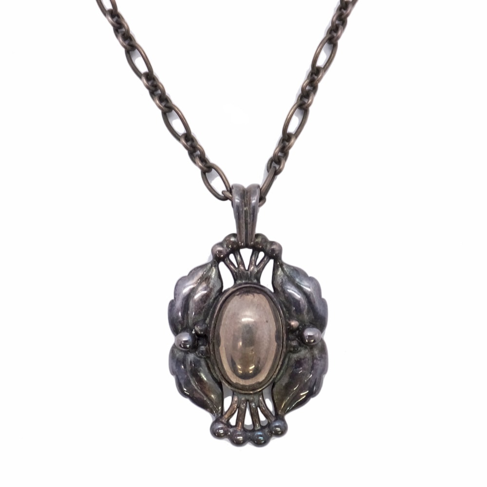 ��ŷ��ۡڥ�����ۡ�GEORG JENSEN�ۥ��硼�������󥻥� ����С� �ͥå��쥹 2000ǯ �إ�ơ��� �ڥ����� �� ����� SV925 ��10.6g ��ǥ���������š�