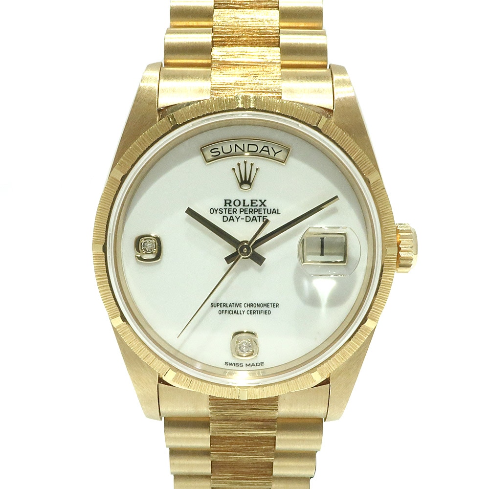コロンリクエストアソート 天白】【ROLEX】ロレックス デイデイト カショロン文字盤 バーク