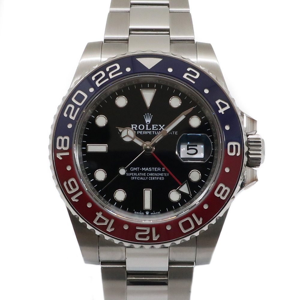 ŷۡڴԸۡROLEXۥå GMTޥ2 126710BLRO  ڥץ ֥쥹 SS 2022ǯ ư  ӻסš
