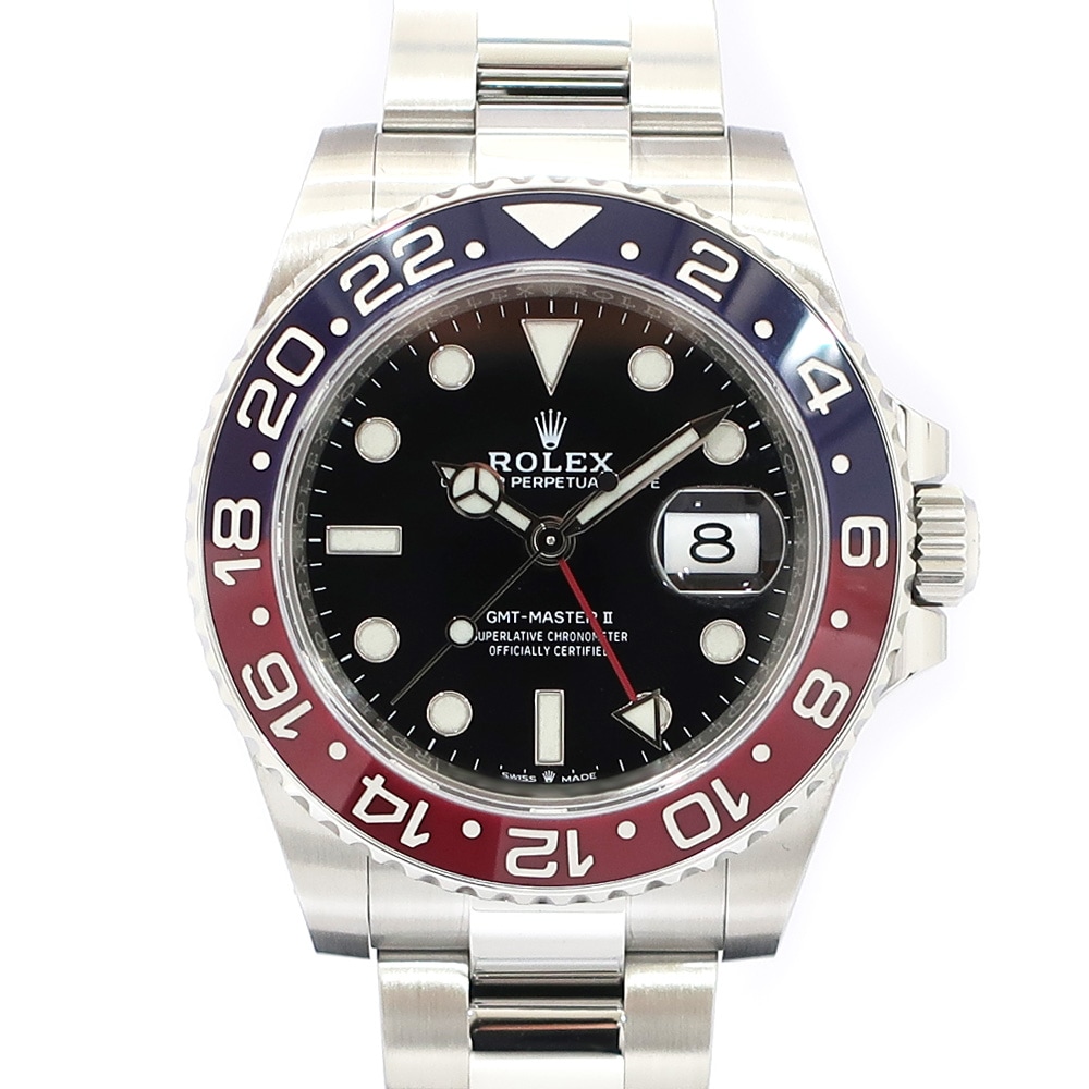 ŷۡڴԸۡROLEXۥå GMTޥ2 126710BLRO ֥쥹 SS 2021ǯ ƥ쥹 ư  ӻסOHѡۡš