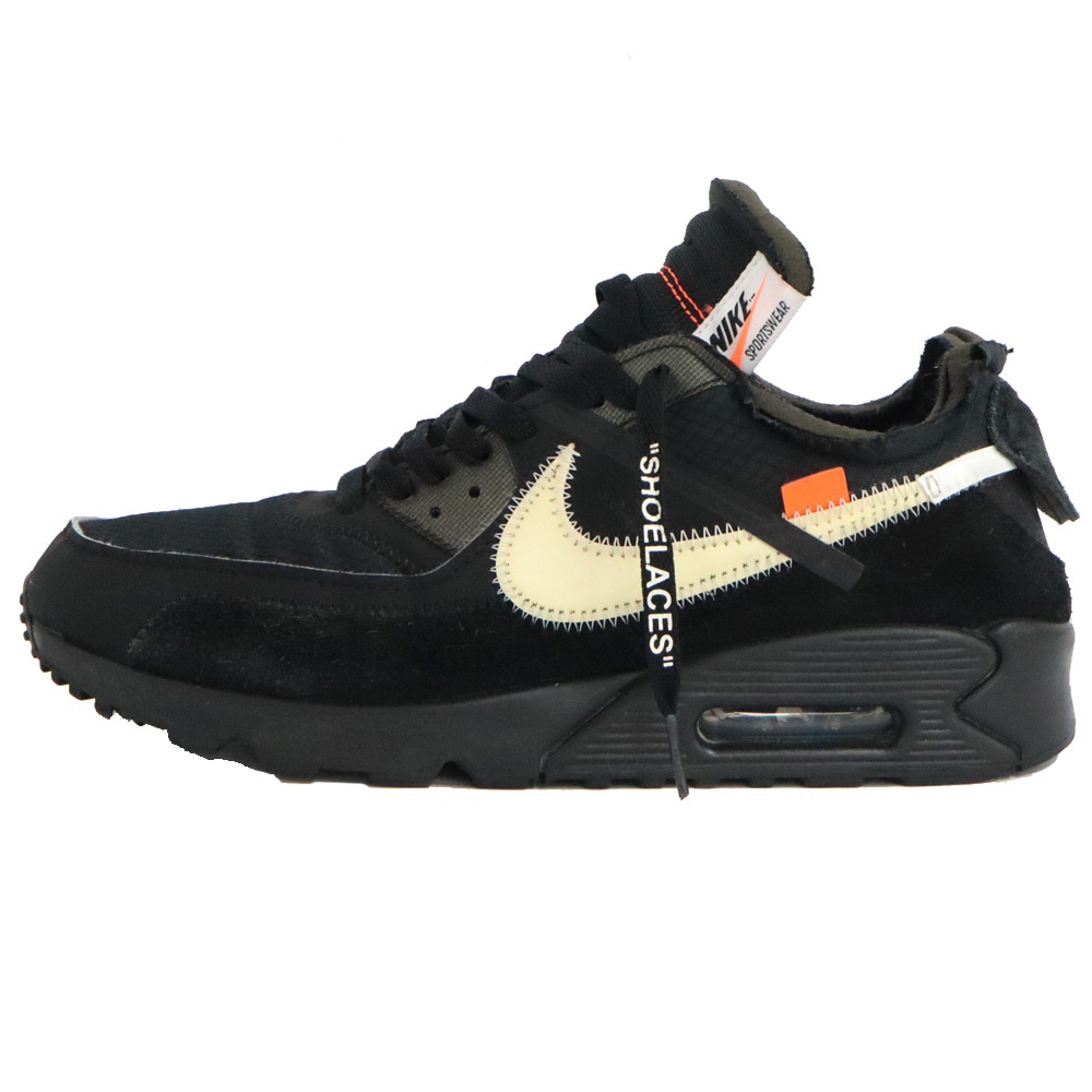 �ڿ���SALE�ۡ�̾�Ų��ۡ�NIKE��OFF-WHITE�ۥ��եۥ磻�� �ʥ��� �����ޥå���90 �֥�å�/������ AA7293-001 27.5cm  �������å� �� ��󥺥��ˡ���������š�