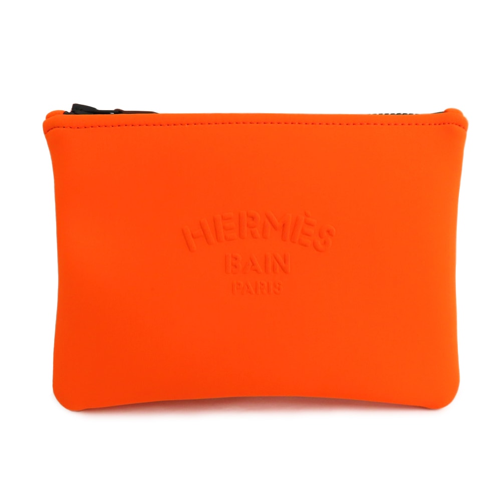 ◆希少【HERMES】エルメス フー トゥフボフ ポーチ MM オレンジ 名古屋】【HERMES】エルメス ポーチ ネオバンPM トゥルース