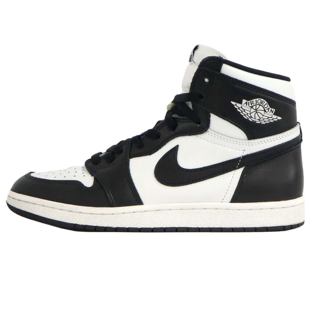�ڿ���SALE�ۡ�̾�Ų��ۡ�NIKE�ۥʥ��� �������硼���� 1 High '85 BQ4422-001 �֥�å� ���ߥåȥۥ磻�� US9 27cm ��󥺥��ˡ���������š�