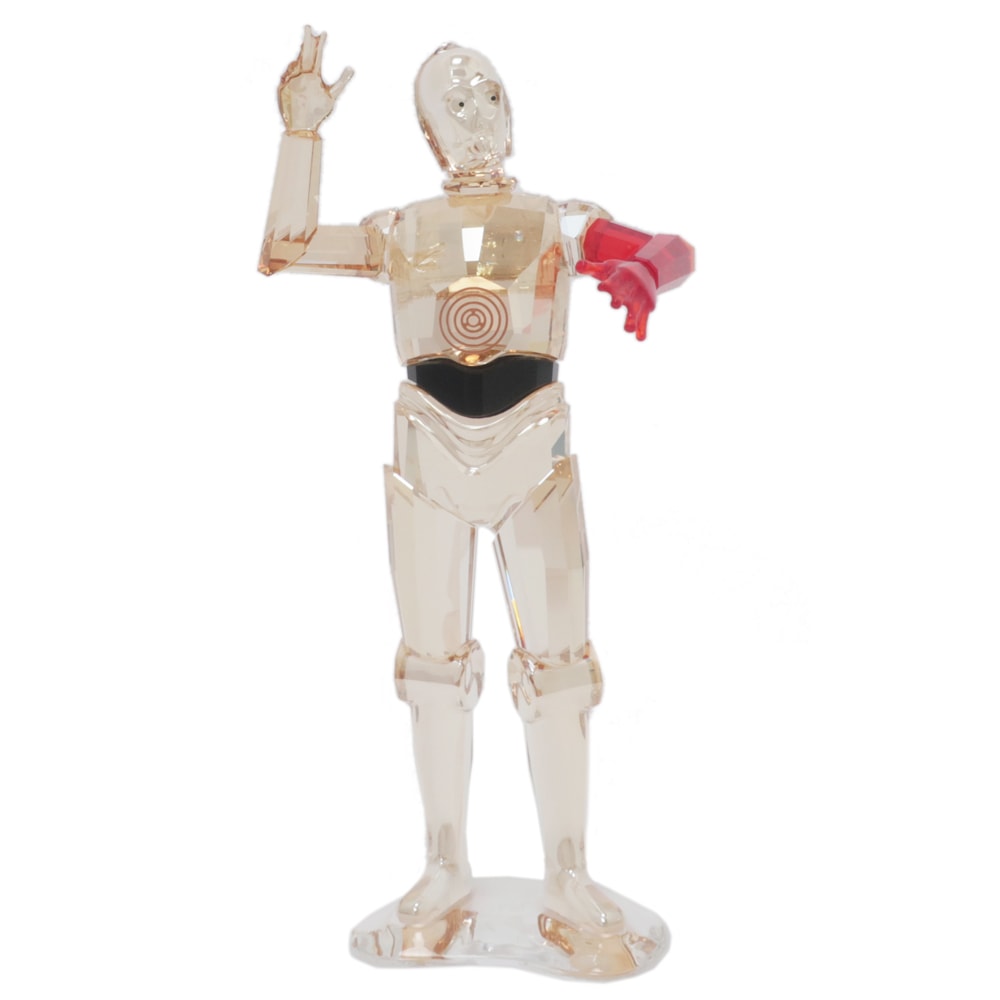 �ڿ���SALE�ۡ�̾��ۡ�SWAROVSKI�ۥ�����ե����� �������������� C-3PO �ե����奢 ��ʪ ����ƥꥢ ��ʪ����š�