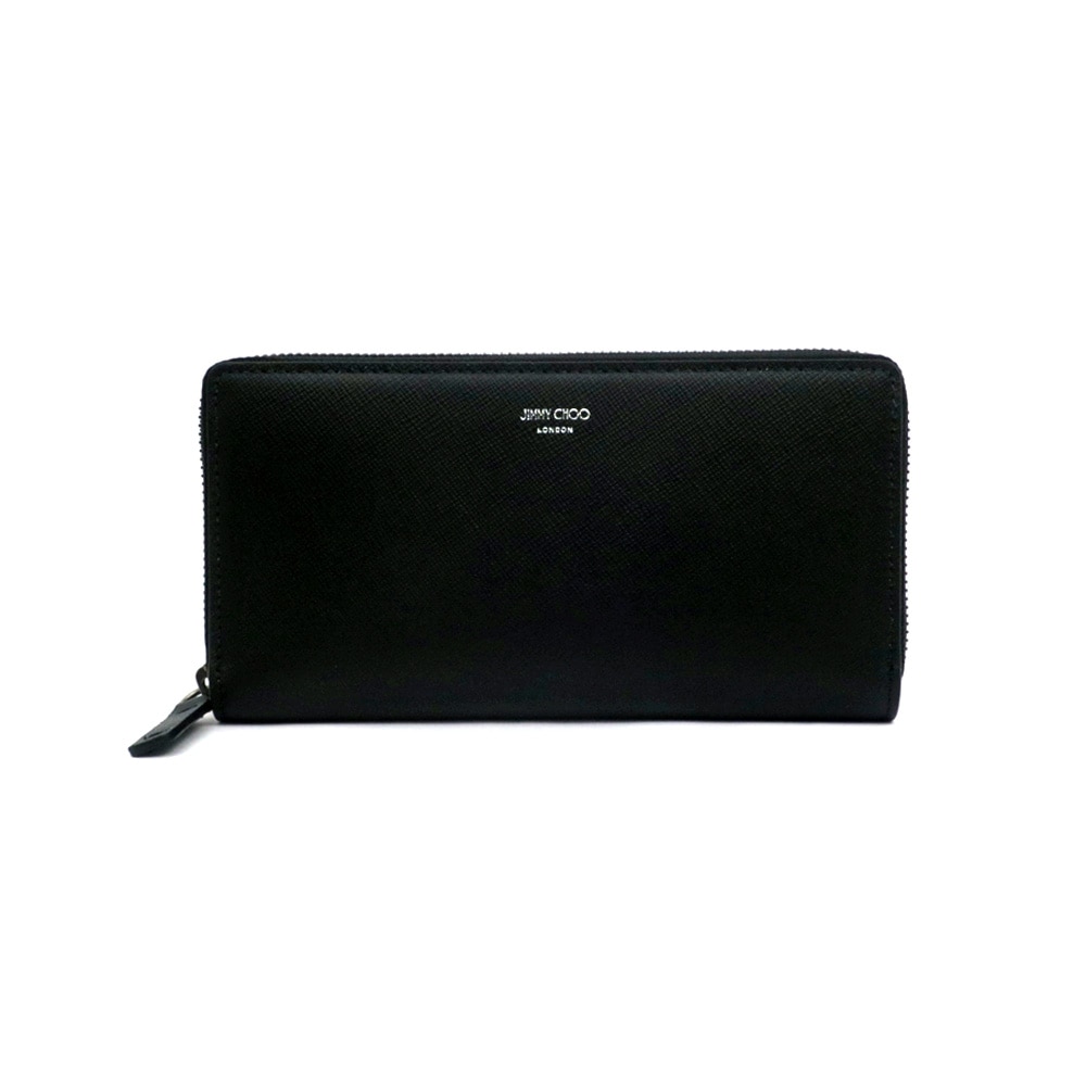 JIMMYCHOO ブラック　長財布 ジミー チュー JIMMY CHOO 長財布（かぶせ蓋） ニノ スタースタッズ