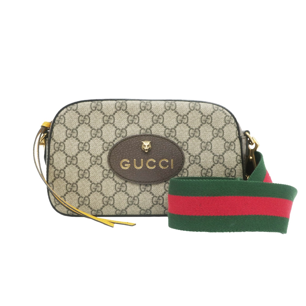 GUCCI グッチ ショルダーバッグ GGスプリーム　vintage 名東】【GUCCI】グッチ GGスプリーム ショルダーバッグ ネオ