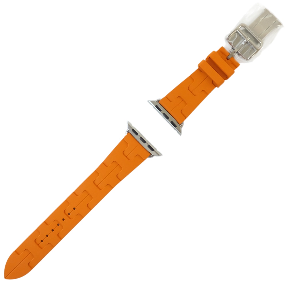 アップル ウォッチ エルメス バンド キリム オレンジ 38-42mm バレニア 天白】【HERMES】エルメス キリムシンプルトゥール オレンジ
